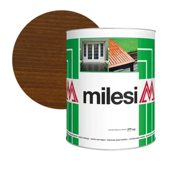 Milesi Classic vékonylazúr 1 liter- Közép dió