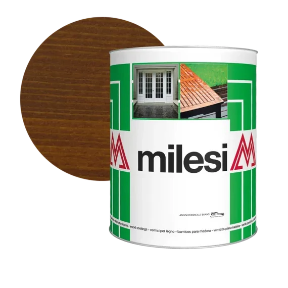Milesi Classic vékonylazúr 5 liter- Közép dió
