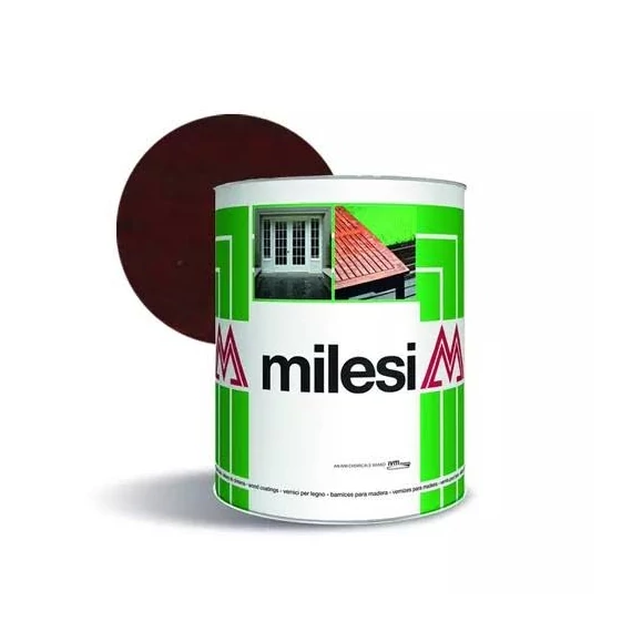 Milesi Classic vékonylazúr 1 liter- Vörös mahagóni (XGT 6187)